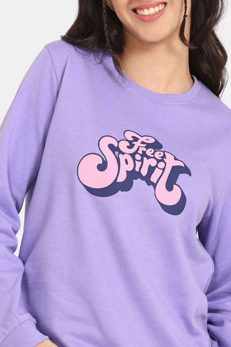 Rosaline Cozy Fits Knit Poly Loungewear Set - Violet Tulip — image 5